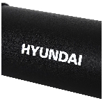 Колонка портативная Hyundai H-PAC220 черный/голубой 10W 1.0 BT/3.5Jack/USB