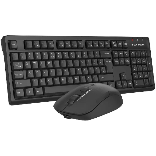 Комплект клавиатура+мышь A4Tech FStyler FG1200 беспроводной, USB, чёрный