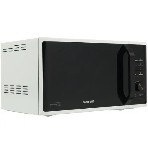 Микроволновая печь Samsung MG23K3515AW/BW белый/черный, 23 л, 800 Вт, переключатели - кнопки, поворотный механизм