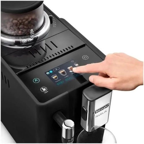 Кофемашина автоматическая Delonghi EXAM440.35.B черный, исп. кофе - молотый/зерновой 1,4 л, 1450 Вт, 19 Бар