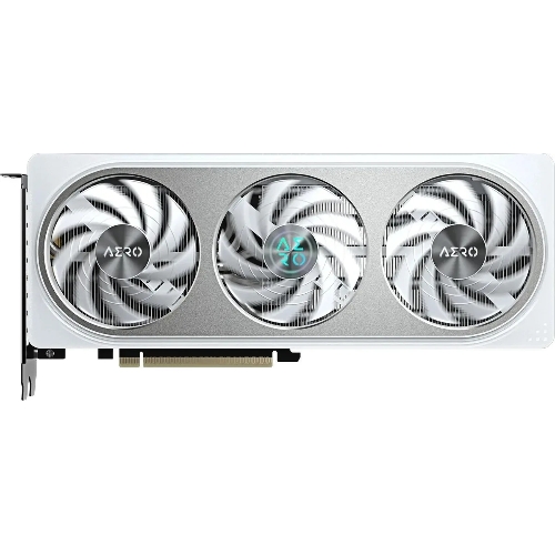 Видеокарта Gigabyte GeForce RTX 5060Ti Aero OC, NVIDIA RTX 5060 Ti, 16G GDDR7, 128 бит, PCI-e 5.0, 1xHDMI, 3xDP, 2647 МГц