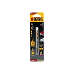 Сверло спиральное по металлу Denzel 5 x 86мм, Р6М5, Golden Tip
