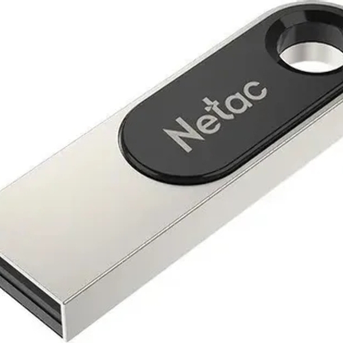 Флешка USB Netac U278 (NT03U278N-128G-32PN), 128Gb, USB 3.0, R/W 110/45, серебристый/черный