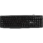 Клавиатура проводная Defender Concept HB-164, USB, черный