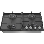 Газовая варочная панель Gorenje G641EXB, 4 конфорки, металл, черный