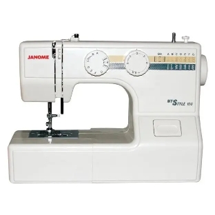 Швейная машина Janome My Style 100 белый, электромеханическая, горизонтальный, 13 операций, петля полуавтомат