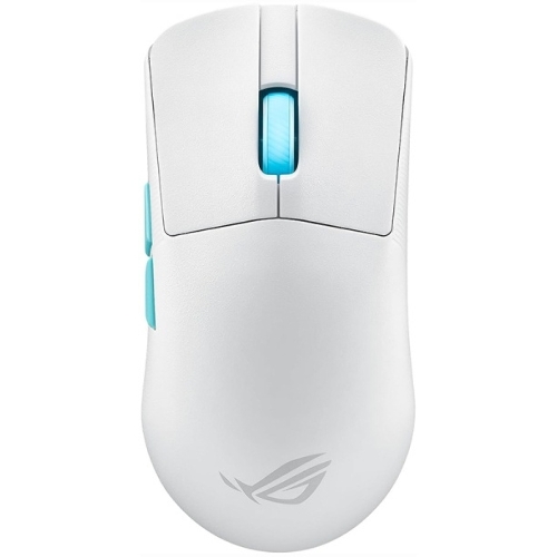 Мышь беспроводная/проводная ASUS ROG Harpe Ace Aim Lab Edition белый, 36000 dpi, радиоканал, Bluetooth, USB, кнопки - 5