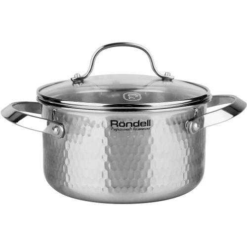 Кастрюля Rondell RainDrops RDS-1295 с/кр 24 см 5,6 л