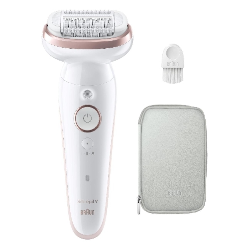 Электрический эпилятор BRAUN SES9-000 розовое золото/белый