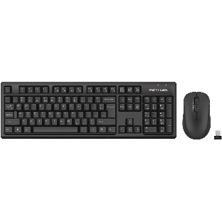 Комплект клавиатура+мышь A4Tech FStyler FG1200 беспроводной, USB, чёрный