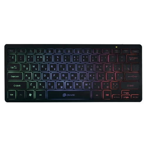 Клавиатура проводная Oklick Oklick 300S черный USB