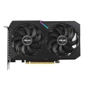 Видеокарта Asus GeForce RTX 3060 Dual OC Edition (LHR), 12 GB GDDR6, 192 bit, 3xDisplayPort, HDMI, GPU 1837 MHz