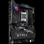 Материнская плата ASUS ROG STRIX B850-E GAMING WIFI, AM5, AMD B850, 4xDDR5, 4xSATA, 5xM.2, 1xPCI-E 5.0 x16, 1xPCI-E 4.0 x16, 1xRealtek 5Gb Ethernet, 1xUSB-C 4, 1xUSB-C 20Gbps, 6xUSB-A 10Gbps, 4xUSB-A 2.0, 3x3.5 мм, 7.1, ATX