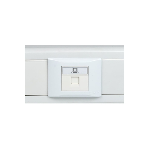 Розетка RJ-45 EKF PROxima, категории 5e (ширина 2 модуля)