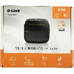 Роутер беспроводной D-Link DSL-2640U/R1A ADSL2+ черный (Annex A)