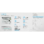 Клавиатура беспроводная A4Tech Fstyler FBK25, USB, Bluetooth/Радиоканал, белый/серый