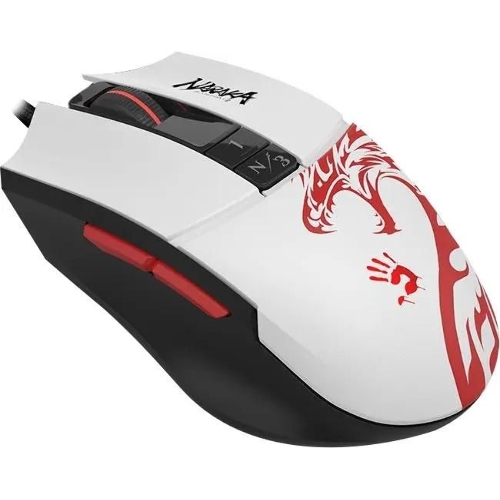 Мышь проводная A4Tech Bloody L65 Max белый, 12000 dpi, USB, кнопки - 7