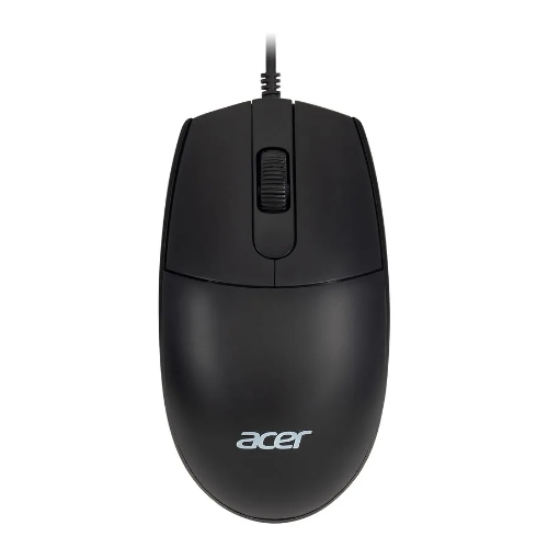 Комплект клавиатура+мышь Acer OMW141 проводной, USB, 1200 DPI, чёрный