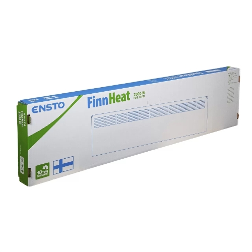 Конвектор электрический Ensto FinnHeat EPHBM20PR белый, 2000 Вт, 32 м2, термостат