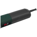 Угловая шлифовальная машина бесщеточная (болгарка) KLPRO KLAT11509 с регулировкой оборотов (сеть, 1150Вт, 115мм, 3000-11500об/мин)