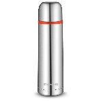 Термос для напитков Starwind 10-500 0.5 л, серебристый/красный, картонная коробка