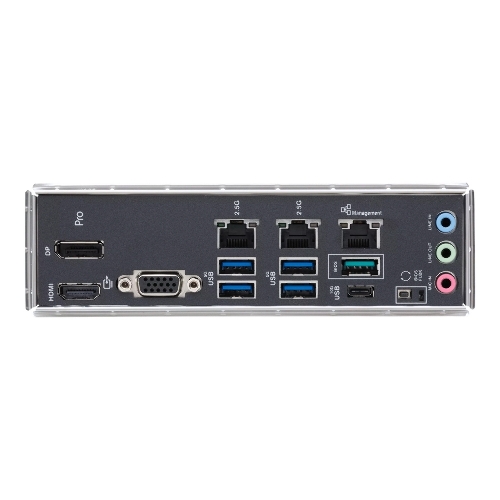 Материнская плата Asus PRO WS W680M-ACE SE, LGA1700, Intel W680, 4xDDR5, 8xSATA, 2xM.2, 1xPCIe 5.0 x16, 1xPCIe 3.0 x4, 1xPCIe 3.0 x1, 1xDP, 1xHDMI, 1xVGA, 3x2.5Gb LAN, 1xUSB-C 10Gbps, 1xUSB-A 10Gbps, 4xUSB-A 5Gbps, 3x3.5 мм, 7.1, mATX