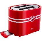 Тостер BQ T1004 Spartak красный, 1000 Вт, 2 слота