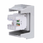 Розетка компьютерная DKC Viva 45138 RJ-45 кат.5E, 1 мод., серая