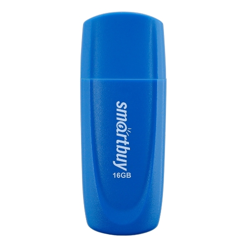 Флешка USB Smartbuy Scout Blue (SB016Gb2SCB), 16Gb, USB 2.0, R/W 15/12, синий