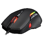 Мышь проводная Jet.A Panteon PS150 черный, 6200 dpi, USB, кнопки - 9
