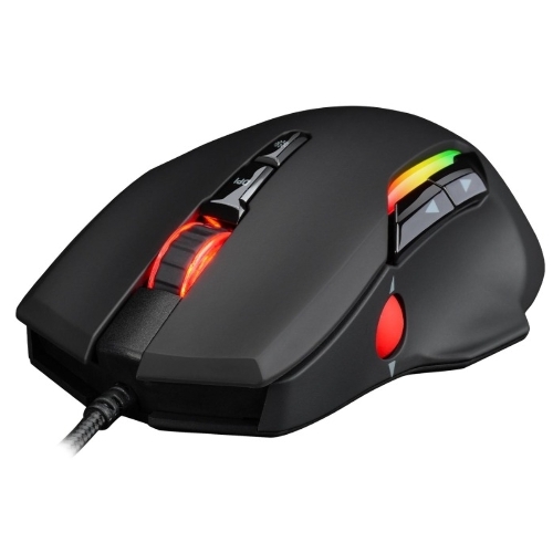 Мышь проводная Jet.A Panteon PS150 черный, 6200 dpi, USB, кнопки - 9