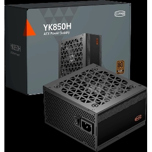 Блок питания ПК Power Supply PCCooler, 850W 80+ Bronze (ATX, ATX 3.1, Non-modular, 1x24(20+4)pin 550мм, 2xCPU*2 8(4+4)pin 650мм, 4xPCIe*2 8(6+2)pin 500+120мм, 1x12V-2x6 600мм, 8xSATA*3+MOLEX4pin*2, Active, 120x120мм, 140x150x86mm, APFC, OVP/UVP/OCP/SCP/OTP/OPP/SPD)