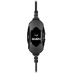 Гарнитура Sven AP-U1100MV чёрный, проводная, USB, подсветка