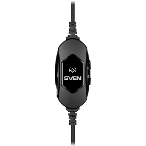 Гарнитура Sven AP-U1100MV чёрный, проводная, USB, подсветка