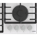 Газовая варочная панель Gorenje GT642AXW, 4 конфорки, закаленное стекло, белый