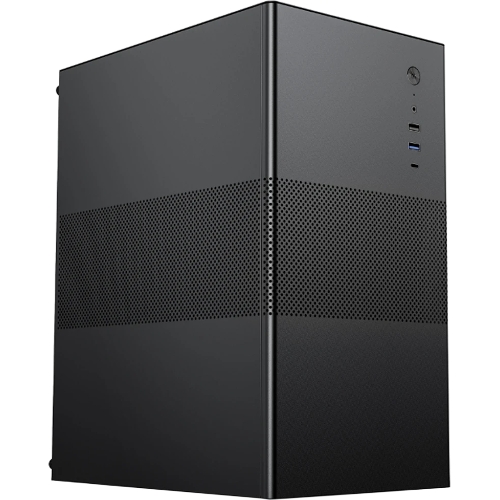 Компьютерный корпусй ACD Coffer 109B mATX, Type-C + USB 3.0 + USB ports + HD audio combo, Mesh, черный.