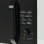 Микроволновая печь Samsung MG23K3515AW/BW белый/черный, 23 л, 800 Вт, переключатели - кнопки, поворотный механизм