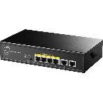 Коммутатор Cudy FS1006P, 6×100 Мбит/с