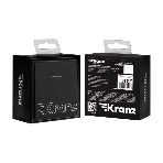 Выключатель Kranz STRONG 1 кл проходной (переключатель) с подсветкой 10А с/у антрацит