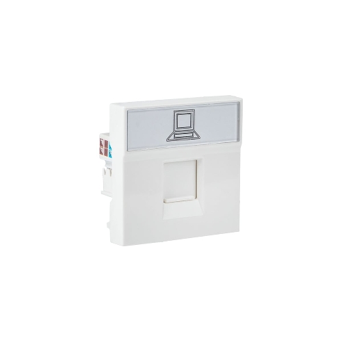 Розетка RJ-45 EKF PROxima, категории 5e (ширина 2 модуля)