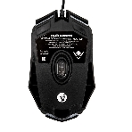 Мышь проводная Nakatomi MOG-02U черный, 1600 dpi, USB, кнопки - 5