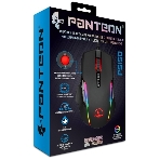 Мышь проводная Jet.A Panteon PS150 черный, 6200 dpi, USB, кнопки - 9