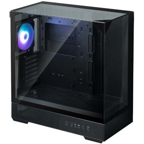 Компьютерный корпус ZALMAN P40 Prism, ATX, черный, WINDOW, 2x3.5