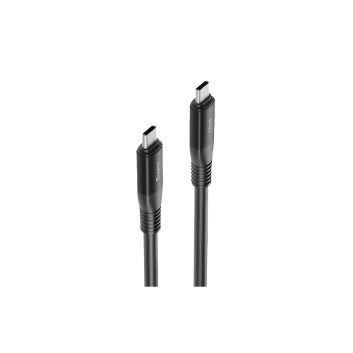Кабель OLMIO SHIELD, Type-C - Type-C, 60W 3A, 1.2м, черный