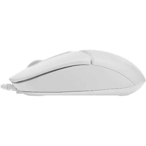 Мышь проводная A4Tech Fstyler FM12S белый, 1200 dpi, USB, кнопки - 3