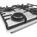 Газовая варочная панель Gorenje GT642AXW, 4 конфорки, закаленное стекло, белый