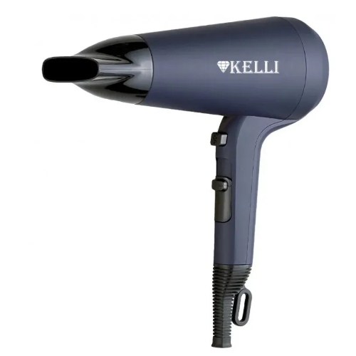 Фен Kelli KL-1127 синий/черный, 2400 Вт