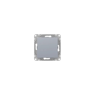 Механизм выключателя EKF Эпика UP1-SWA-11 одноклавишный, проходной, алюминий