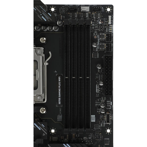 Материнская плата MSI X870E GAMING PLUS WIFI, AM5, AMD X870E, 4xDDR5, 4xSATA, 3xM.2, 1xPCIe 5.0 x16, 1xPCIe 4.0 x4, 2xPCIe 3.0 x1, 1xHDMI, 1xUSB Type-C, 1x5Gb LAN, Wi-Fi 7, Bluetooth 5.4, 2xUSB-C 20Gbps, 1xUSB-C 40Gbps, 2xUSB-A 5Gbps, 2xUSB-A 10Gbps, 4xUSB-A 2.0, 3x3.5 мм, 7.1, ATX