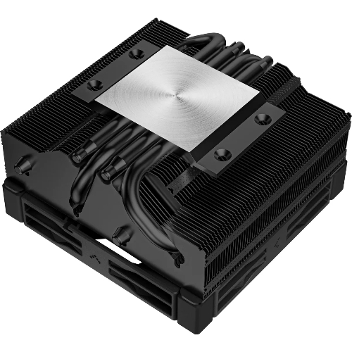 Кулер для процессора DEEPCOOL AN400 черный, 92 мм, алюминий/медь, 2950 об/мин, 23.2 дБ, 4 pin, 150 Вт, 52.5 мм